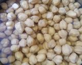 A picture of step 1 of Chole Bhature.