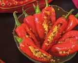 A picture of step 4 of Instant Red Chilli Pickle with Jaggery-Hot and sweet.