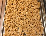 A picture of step 3 of Cheat’s tuna pasta bake.