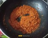 A picture of step 5 of Dahi Bhindi Masala.