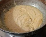 A picture of step 3 of Moong dal halwa.