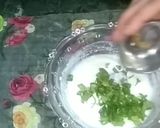A picture of step 2 of Cucumber raita.