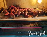 A picture of step 3 of Seasoned Baked Sweet Potatoes.