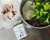 XO醬炒芋頭粿的食譜步驟1照片