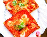Hình bước làm 2 của món Pizza hàu hải sản