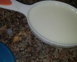 A picture of step 1 of Donuts 🍩.