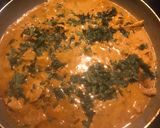 A picture of step 3 of Chicken Rogan Josh.