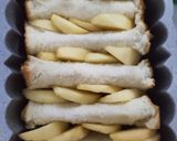 Gambar langkah 4 resipi Puding Roti Madu.