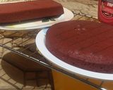 A picture of step 4 of Super soft and yummy red velvet cake.