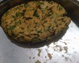 A picture of step 4 of Methi paratha.