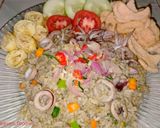 Foto langkah ke 5 dari resep Nasi Goreng Cumi Sambal Matah.
