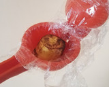 Foto del paso 2 de la receta: Cestita de plátano verde