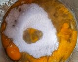 صورة لخطوة 2 من وصفة كيكة بالكريمة والماكاو