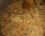 A picture of step 4 of Rice and Beans Jollof.