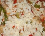 A picture of step 7 of Chicken Cheese Pizza🤗.