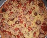 A picture of step 2 of Home made pizza.