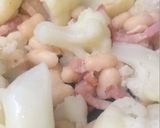 Foto del paso 3 de la receta: Coliflor con judía blanca y bacon