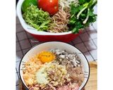 Hình bước làm 2 của món Bún riêu cua