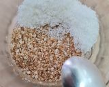 Foto del paso 2 de la receta: Postrecito saludable de coco con hojuelas de quinoa 🥥 🌱 sin azúcares agregados