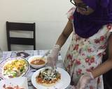 Fusion chicken tikka pizza recipe step 4 photo