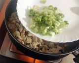 A picture of step 4 of Chicken Vegetable Spaghetti Stir Fry.