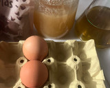 Foto del paso 1 de la receta: Bizcocho de naranja, kéfir y miel, con relleno de confitura casera de kumquat
