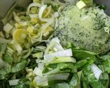 A picture of step 1 of Healthy Zucchini fritters.