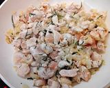 Csirkés gersli édesburgonyával recept fázis 2 fotója
