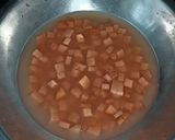 A picture of step 1 of Suran Farali Sabji.
