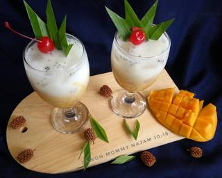 Es Cendol Mangga Berbintik - Step 7