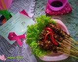 Foto langkah ke 6 dari resep Sate Jamur Tiram.