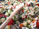 Timballo di riso alle verdure