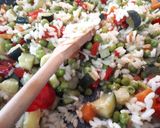 Foto del passaggio 2 della ricetta Timballo di riso alle verdure