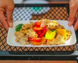 รูปขั้นตอนการทำที่ 18 ของ ไก่ผัด พริกหวาน อร่อยไว ได้ประโยชน์👍