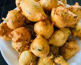 A picture of step 5 of Methi na gota.