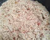 Foto langkah ke 3 dari resep Mochi isi kacang topping kacang aroma chocopandan.