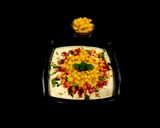 A picture of step 4 of Boondi Raita.