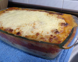 Foto del paso 5 de la receta: Pastel de patata, bacon y atún a los cuatro quesos