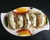 A picture of step 6 of Chicken and Veggie  Tacos.