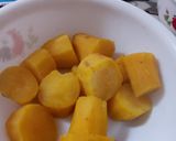 Foto langkah ke 2 dari resep Kolak biji salak ubi pelangi 🌈.