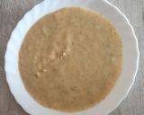 1932. Tökfőzelék fűszeres tofu és tűkör tojással ! recept fázis 6 fotója