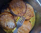 A picture of step 8 of Malpua with Rabri.