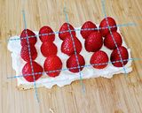 รูปขั้นตอนการทำที่ 8 ของ Japanese Strawberry Shortcake เค้กสตรอว์เบอร์รี่ครีมสดญี่ปุ่น