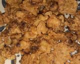 A picture of step 2 of Gobhi Munchorian with Zeera Rice.