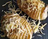 Foto del paso 5 de la receta Patatas Hasselback con queso