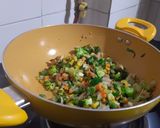A picture of step 1 of ક્રીમી વેજ સૂપ (Creamy veg soup recipe in Gujarati).