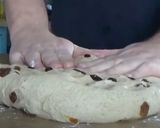 A picture of step 9 of Hot cross buns.