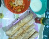 A picture of step 6 of Syrian Shawarma and Potato Sandwiches.