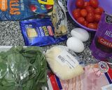 Foto del paso 1 de la receta: 🍅🧀🌱Tarta Caprese con porchetta, piñones y pistachos 🇮🇹
