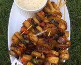 A picture of step 5 of Potato kebab.